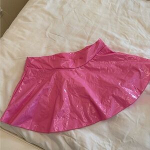 Barbie plastic mini skirt Halloween costume size small